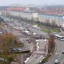Budowa linii tramwajowej na Bielany 2013