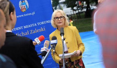 Na zdjęciu Anna Łukaszewska, dyrektorka Wydziału Edukacji Urzędu Miasta Torunia
